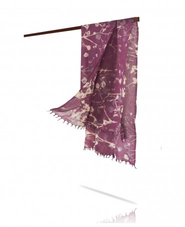 Палантин Женский W40-FLEUR.SAUVAGE/LILAS